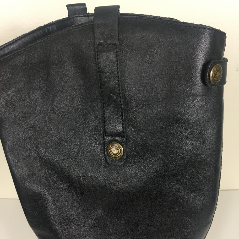 🛑🛑 SOLD!! Sam Edelman Black Leather Riding Boots - Picture 7 of 8